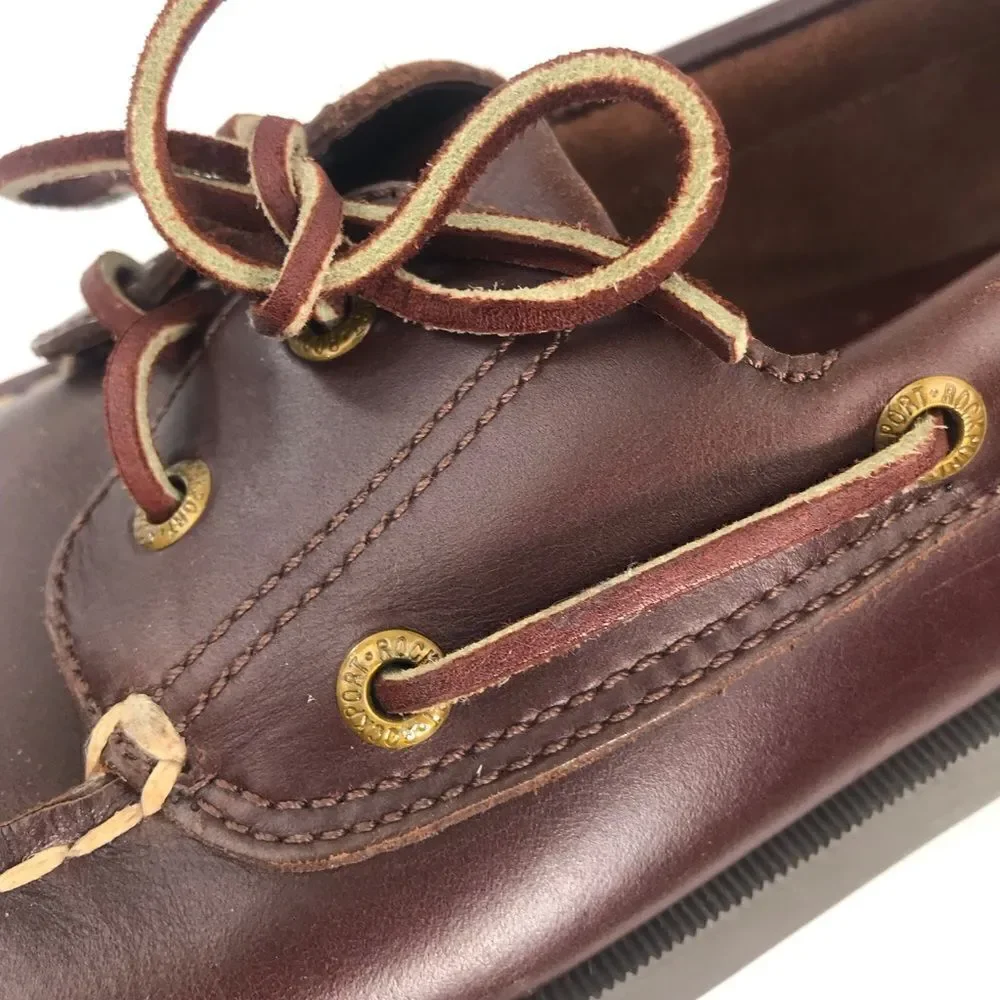 Rockport brown leather